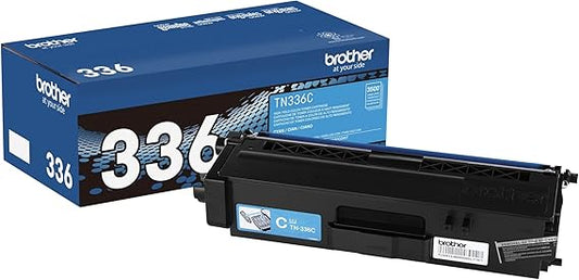 TN336C High Yield Cyan Toner Cartridge