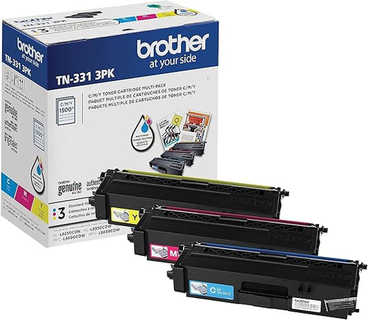 TN3313PK Color Toner 3-Pack