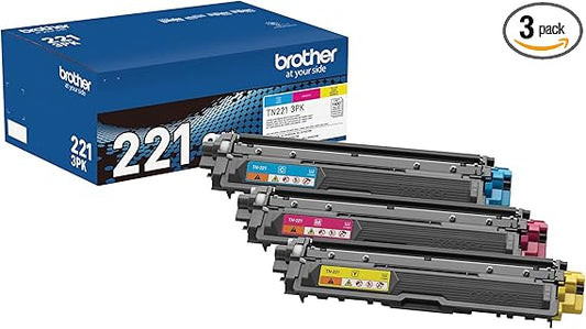 TN2213PK Color Toner 3-Pack