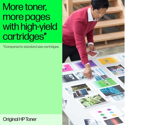 HP 201A Yellow Original LaserJet Toner Cartridge (CF402A)
