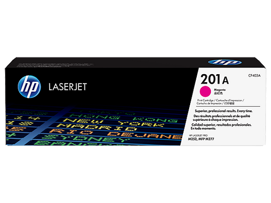 HP 201A Magenta Original LaserJet Toner Cartridge (CF403A)