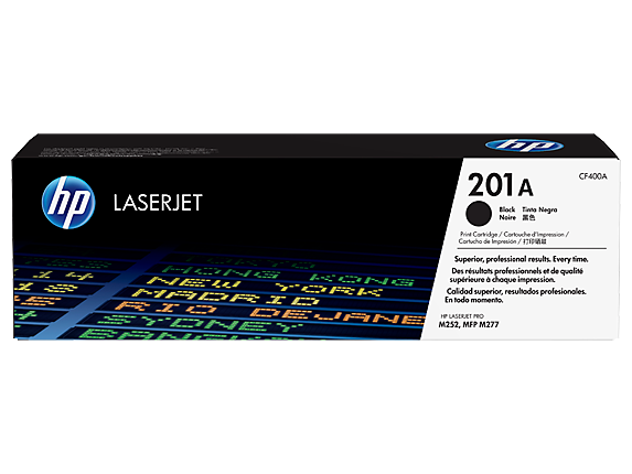 HP 201A Black Original LaserJet Toner Cartridge (CF400A)