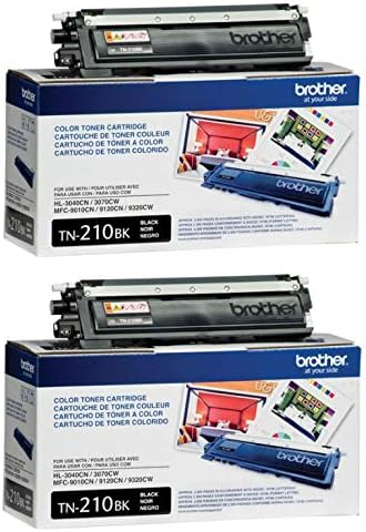 TN210BK Standard Black Toner 2-Pack