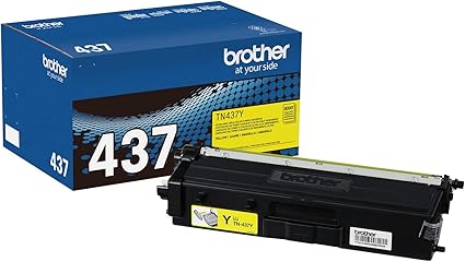 TN437Y Super High Yield Yellow Toner Cartridge