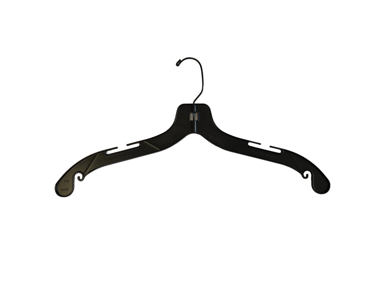 Recycled Showroom Top Hanger | Black | 17 inch