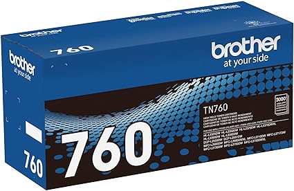 TN760 High-Yield Black Toner Cartridge