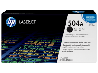 HP Color LaserJet CP3525/CM3530 black cartridge