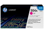 HP 504A Magenta Original LaserJet Toner Cartridge, CE253A