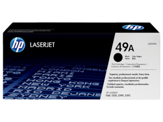 HP 49A Black Original LaserJet Toner Cartridge, Q5949A