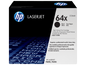 HP 64X High Yield Black Original LaserJet Toner Cartridge, CC364X