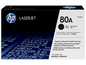 HP 80A Black Original LaserJet Toner Cartridge, CF280A