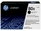 HP 80X High Yield Black Original LaserJet Toner Cartridge, CF280X