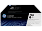 HP 78A 2-pack Black Original LaserJet Toner Cartridges