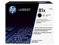 HP 81X High Yield Black Original LaserJet Toner Cartridge, CF281X