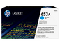 HP 653A Cyan Original LaserJet Toner Cartridge, CF321A