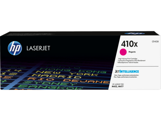 HP 410X High Yield Magenta Original LaserJet Toner Cartridge (CF413X)