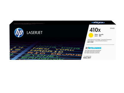 HP 410X High Yield Yellow Original LaserJet Toner Cartridge (CF412X)