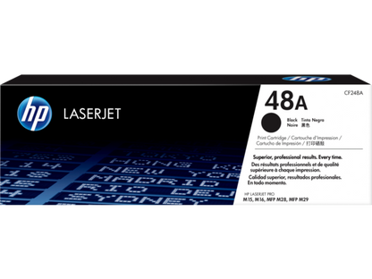 HP 48A Black Original LaserJet Toner Cartridge, CF248A