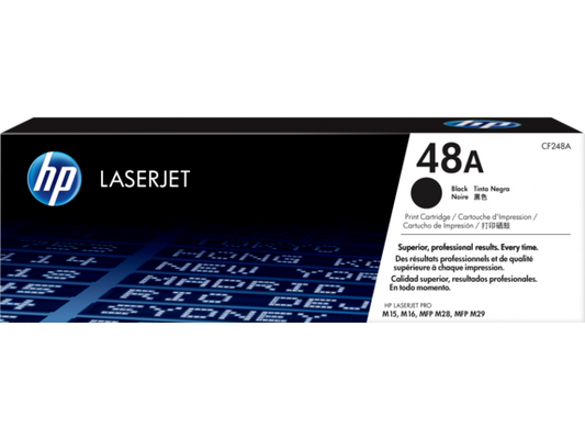 HP 48A Black Original LaserJet Toner Cartridge, CF248A