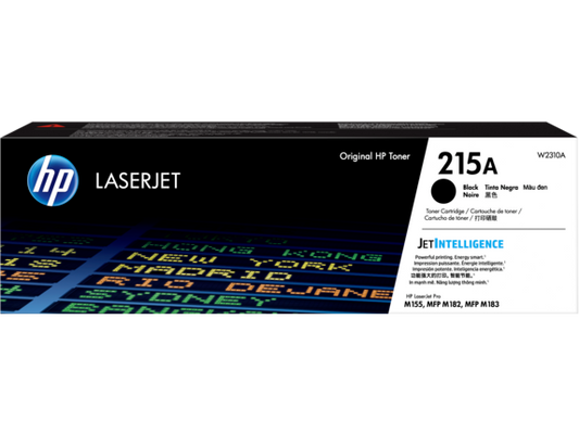 HP 215A Black Original LaserJet Toner Cartridge, W2310A