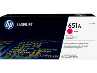 HP 651A Mgnt US Fed Govt LJ Print cartridge