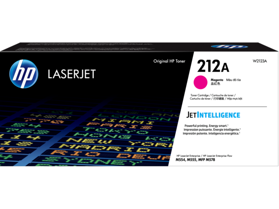 HP 212A Magenta Original LaserJet Toner Cartridge, W2123A