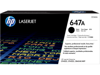 HP 647A Black Print Cartridge