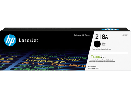 HP 218A Black Original LaserJet Toner Cartridge, W2180A