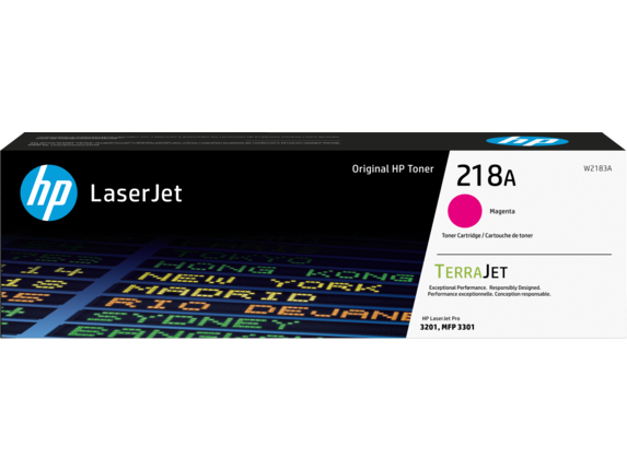 HP 218A Magenta Original LaserJet Toner Cartridge, W2183A