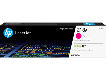 HP 218A Magenta Original LaserJet Toner Cartridge, W2183A